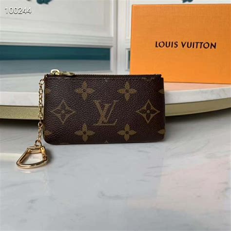 lv key|Lv key pouch white.